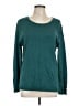 JM Collection Teal Long Sleeve Top Size L - photo 1