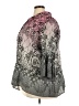 Avenue 100% Polyester Print Gray 3/4 Sleeve Blouse Size 22 Plus - photo 5
