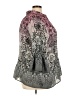Avenue 100% Polyester Print Gray 3/4 Sleeve Blouse Size 22 Plus - photo 4