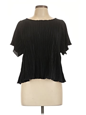 Madewell Texture &amp; Thread Micropleat Top (view 1)
