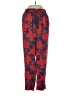 J.Crew Collection 100% Polyester Floral Red Casual Pants Size 0 - photo 1