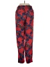 J.Crew Collection 100% Polyester Floral Red Casual Pants Size 0 - photo 2