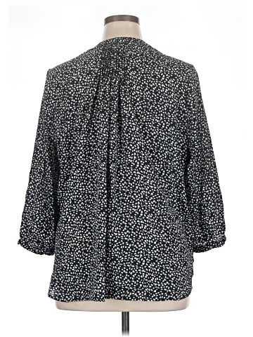 Jachs Girlfriend 3/4 Sleeve Blouse (view 2)