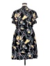 Halogen 100% Polyester Paisley Black Casual Dress Size XXL - photo 2