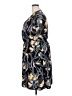 Halogen 100% Polyester Paisley Black Casual Dress Size XXL - photo 5