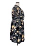 Halogen 100% Polyester Paisley Black Casual Dress Size XXL - photo 4