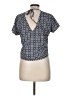 Boden 100% Cotton Blue Short Sleeve Blouse Size 6 - photo 2