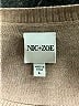 Nic + Zoe Stars Tan Pullover Sweater Size L - photo 7