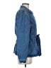 OAT 100% Cotton Blue Denim Jacket Size M - photo 4