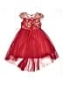 Rare Too 100% Polyester Red Dress Size 5T - photo 2