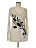 Crash & Burn Ivory Pullover Sweater Size M - photo 1