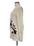 Crash & Burn Ivory Pullover Sweater Size M - photo 5