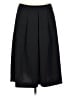 Theory Solid Black Wool Skirt Size 12 - photo 1