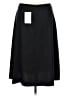 Theory Solid Black Wool Skirt Size 12 - photo 2