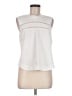 J.Crew 100% Cotton Stripes White Ivory Sleeveless Blouse Size 8 (petite) - photo 1