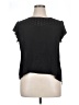 Xhilaration 100% Polyester Black Short Sleeve Top Size XL - photo 1