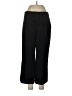 DR2 100% Polyester Solid Black Casual Pants Size L - photo 1