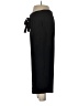 DR2 100% Polyester Solid Black Casual Pants Size L - photo 5