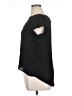Xhilaration 100% Polyester Black Short Sleeve Top Size XL - photo 5