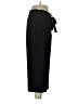 DR2 100% Polyester Solid Black Casual Pants Size L - photo 4