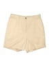 L.L.Bean 100% Cotton Solid Tan Khaki Shorts Size 16 - photo 1