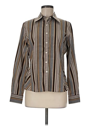 Faconnable Long Sleeve Button-Down Shirt (view 1)