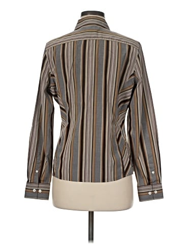 Faconnable Long Sleeve Button-Down Shirt (view 2)