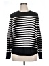 Liz Claiborne Stripes Black Pullover Sweater Size XL - photo 1