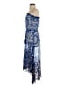 Ramy Brook 100% Polyester Paisley Blue Cocktail Dress Size S - photo 5