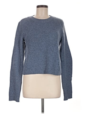 Intermix Wool Pullover Sweater (view 1)