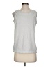 Bob Mackie Gray Sleeveless Top Size S - photo 1