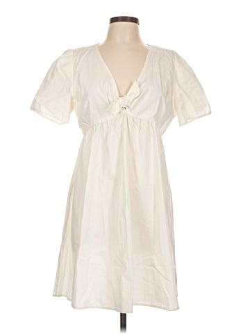 Madewell Tie-Front Mini Dress (view 1)