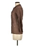 Once 1 Again 100% Polyester Tweed Brown 3/4 Sleeve Blouse Size M - photo 5