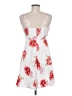 Old Navy 100% Polyester Floral White Cocktail Dress Size M - photo 2