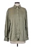 Wilfred 100% Polyester Solid Green Long Sleeve Blouse Size S - photo 1