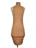 Cider Solid Tan Cocktail Dress Size S - photo 1