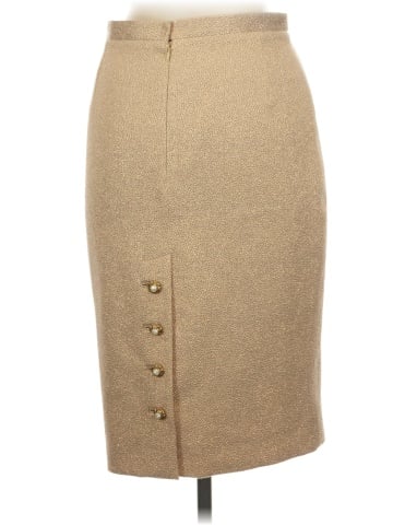 Dolce & Gabbana Metallic Pencil Skirt (view 2)