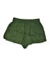 L Space 100% Linen Solid Green Shorts Size S - photo 2