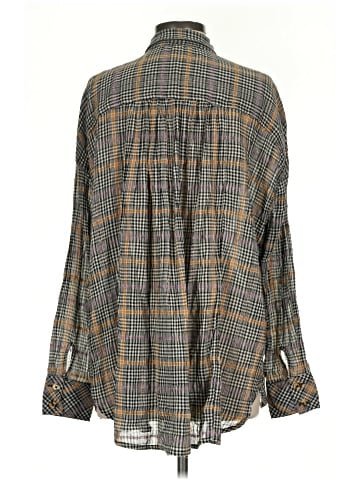 Free People Long Sleeve Button-Down Shirt (view 2)