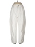 H&M 100% Cotton Ivory Casual Pants Size 12 - photo 1