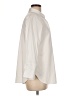 Chico's Solid Ivory 3/4 Sleeve Button-Down Shirt Size M - photo 4