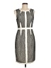 BCBGMAXAZRIA Tweed Gray Cocktail Dress Size 8 - photo 1
