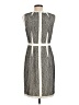 BCBGMAXAZRIA Tweed Gray Cocktail Dress Size 8 - photo 2