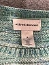 Alfred Dunner 100% Polyester Tweed Teal Pullover Sweater Size M - photo 7