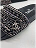 Chanel Black Tropiconic Chain Slide Sandals Size EU 37 - photo 4
