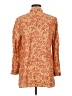 Sigrid Olsen Orange Long Sleeve Blouse Size M - photo 2