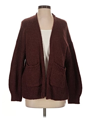 Madewell Balloon-Sleeve Cardigan Sweater (view 1)