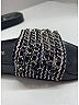 Chanel Black Tropiconic Chain Slide Sandals Size EU 37 - photo 6