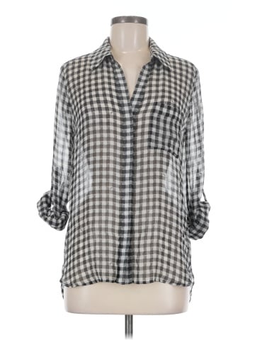 Diane von Furstenberg 3/4 Sleeve Button-Down Shirt (view 1)