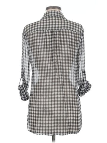 Diane von Furstenberg 3/4 Sleeve Button-Down Shirt (view 2)